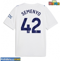Manchester City Antoine Semenyo #42 3rd trikot 2026-27 Kurzarm